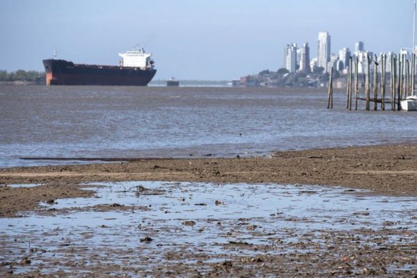 El río Paraná sigue en bajante extraordinaria