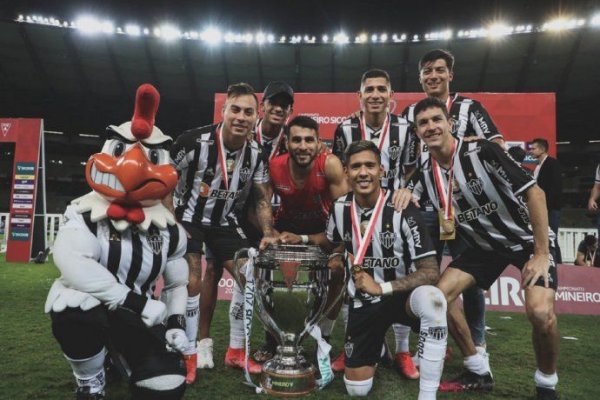 Con Nacho Fernández y Matías Zaracho, Atlético Mineiro es el campeón de Brasil