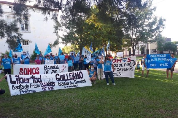 Corrientes: Marcha por la liberación de dirigente social