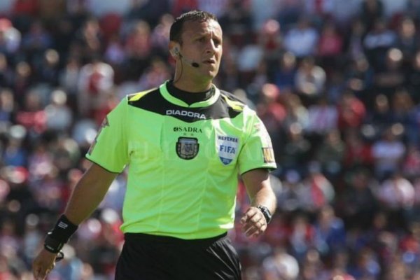 Darío Herrera, el árbitro de la final de la Copa Argentina entre Boca y Talleres