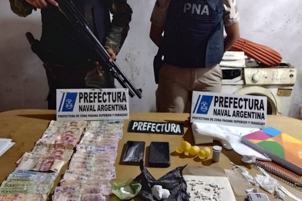 Narcotráfico: Secuestraron droga y detuvieron a una mujer en Corrientes