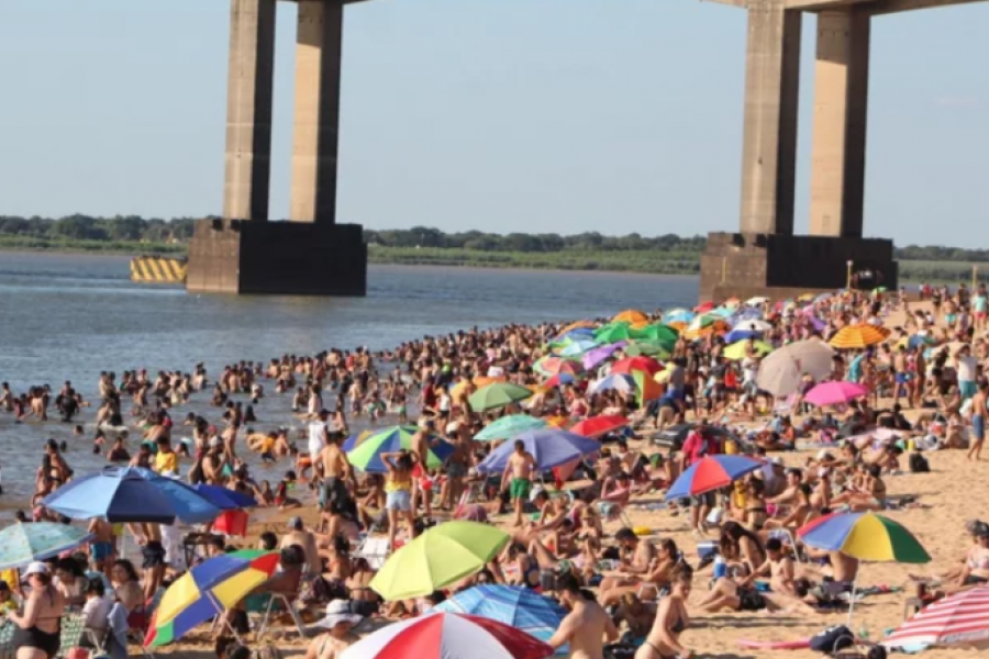Corrientes: Más de 9.000 personas colmaron las playas