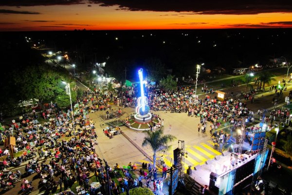 Inauguraron en Villa Guillermina el Paseo del Chamamé