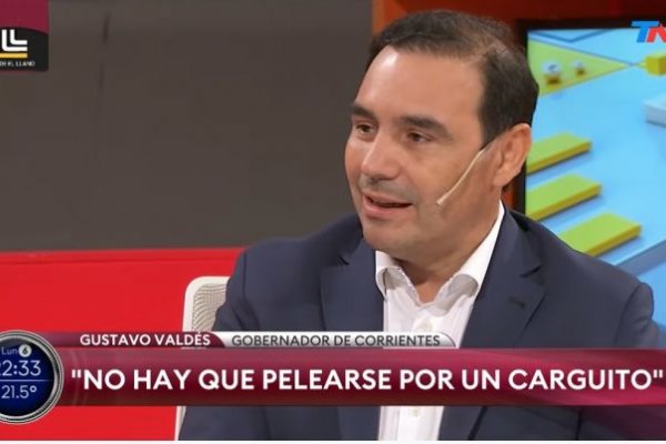 Gustavo Valdés: No hay que pelearse por un cargo, hay que saber perder