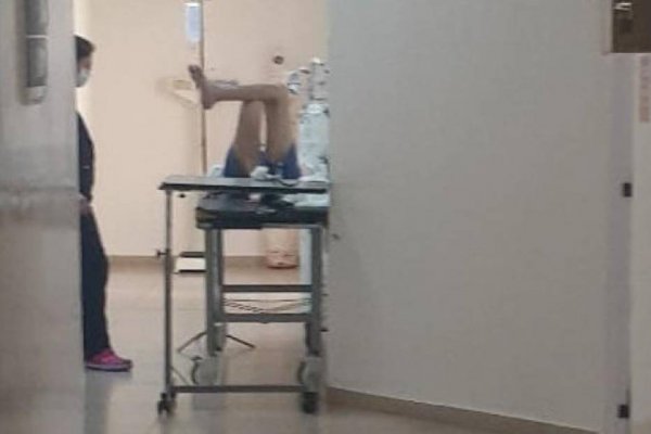 Explosión en tubería de oxígeno en Hospital Vidal dejó un herido