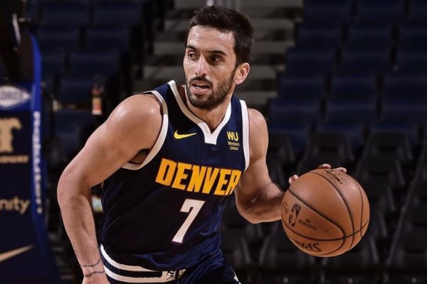 Buena tarea de Campazzo en Denver pese a la caída ante San Antonio