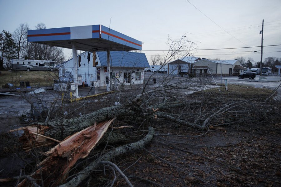 Al menos 50 personas murieron en Kentucky por el paso de un tornado