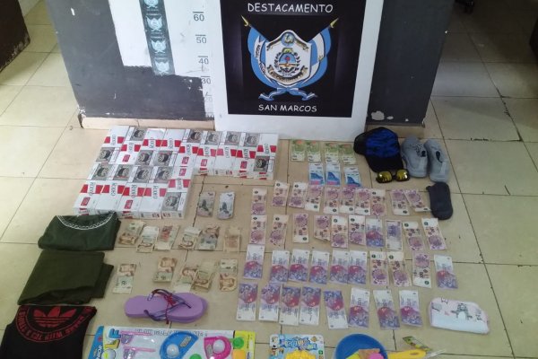 Recuperaron dinero y elementos sustraidos de un local comercial