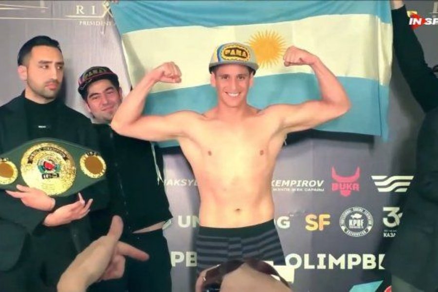 Un argentino pelea por el título mundial welter