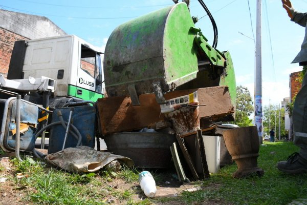 Habrá operativos de descacharrado en otros tres barrios de la ciudad