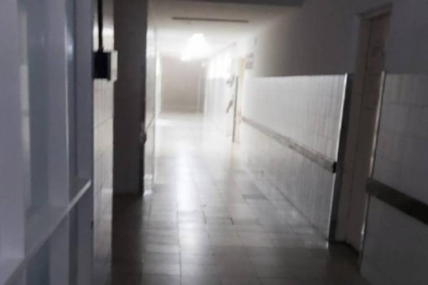 Fuego en un colchón generó incendio en el Hospital Escuela