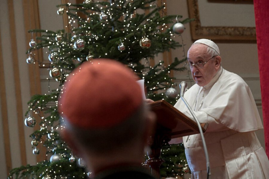 El Papa Francisco dijo en Navidad piensa en los pobres y recordó cómo celebraba en Argentina
