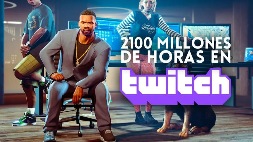 GTA 5 es el juego más visto de Twitch en 2021 ocho años después de su lanzamiento