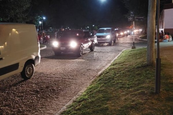 VIDEO| Caravana de sauceños para reclamar mejoras en el servicio de luz y agua