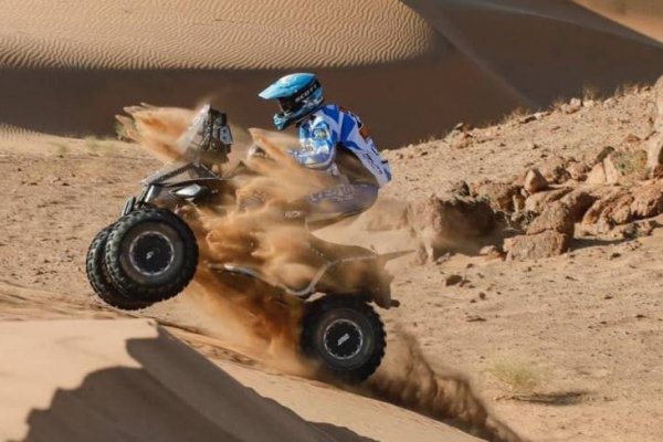 Andújar ganó la etapa en quads y Benavides subió al podio en motos