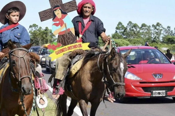 Comienza la celebración del Gaucho Gil y esperan a 300.000 devotos