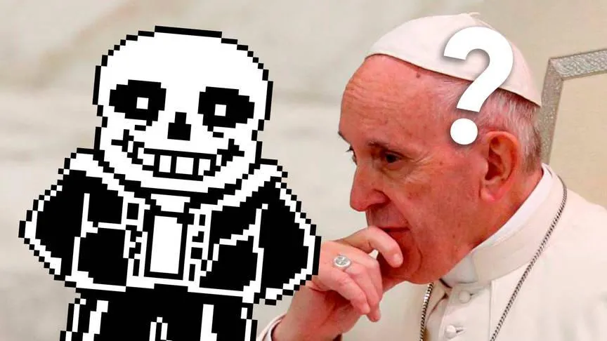 Megalovania, la famosa canción de Undertale, suena por sorpresa en la audiencia del Papa