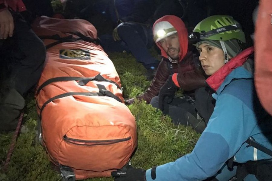 Avalancha en El Chaltén: murió un turista alemán y una austríaca está grave