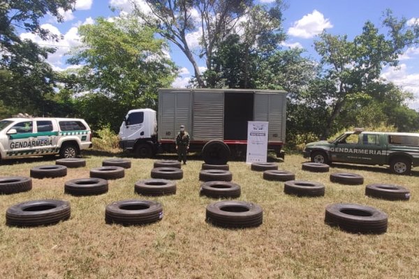 Misiones: Incautan 61 neumáticos ilegales en dos procedimientos