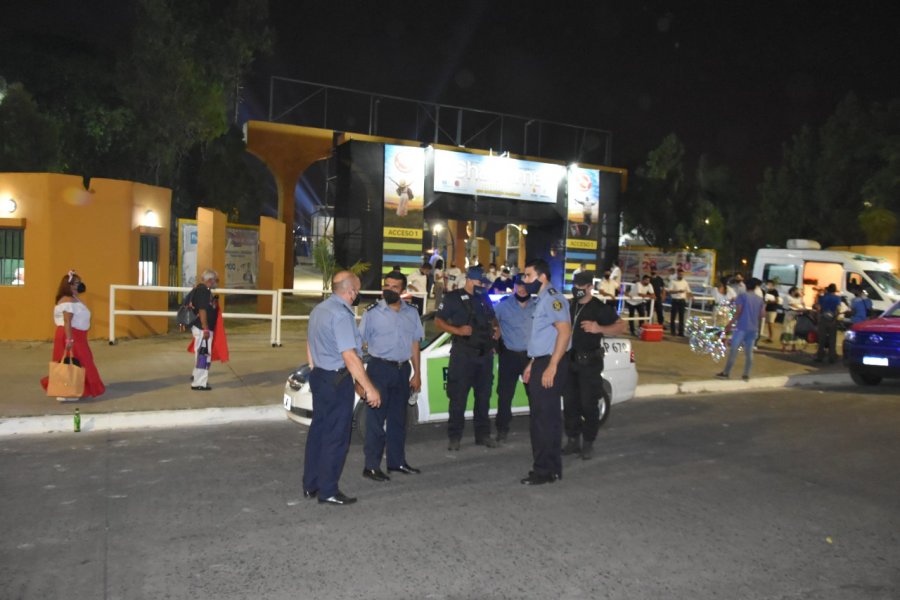 Seguridad: No se registraron inconvenientes en la primera noche del festival chamamecero