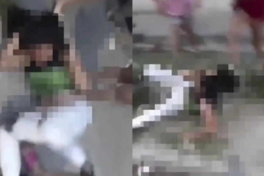 Vecinos lincharon a la madre de la beba de tres meses estrangulada: Mátenla, mátenla