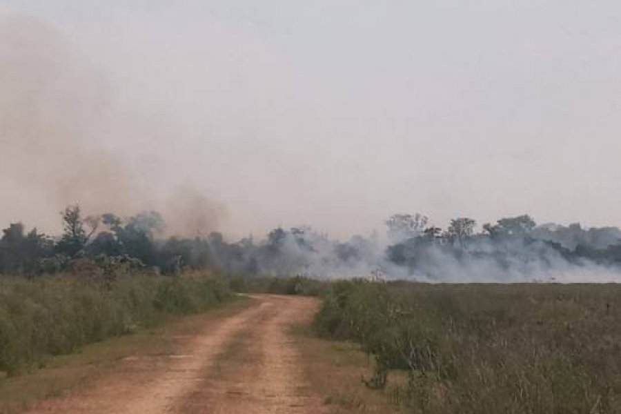 Cerraron el Portal Cambyretá por los incendios que afectan la zona