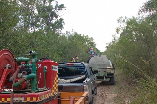 Mburucuyá: Otro incendió combatido con ayuda de vecinos