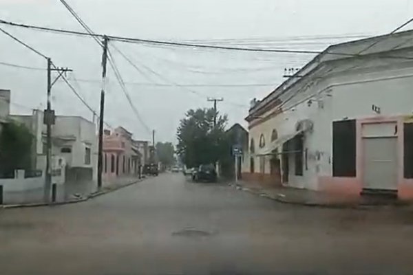 Llueve en Goya y hay un respiro ante el calor y los incendios