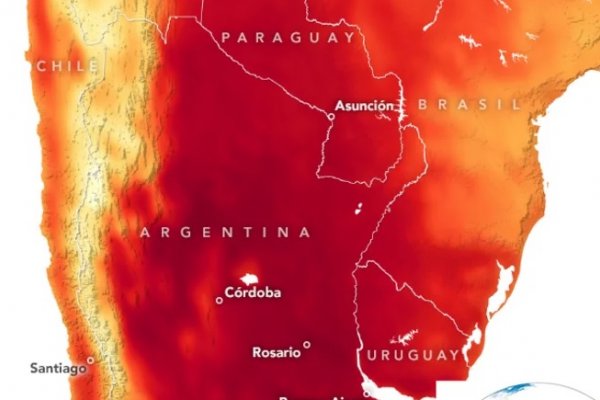 Calor extremo: Corrientes superó los 46 grados de sensación térmica