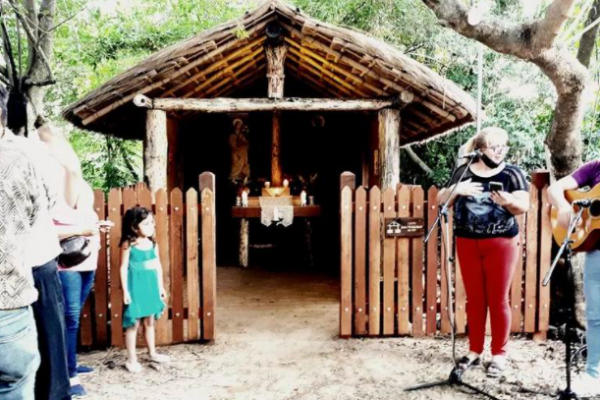 Se inauguró una capilla en honor a San Francisco