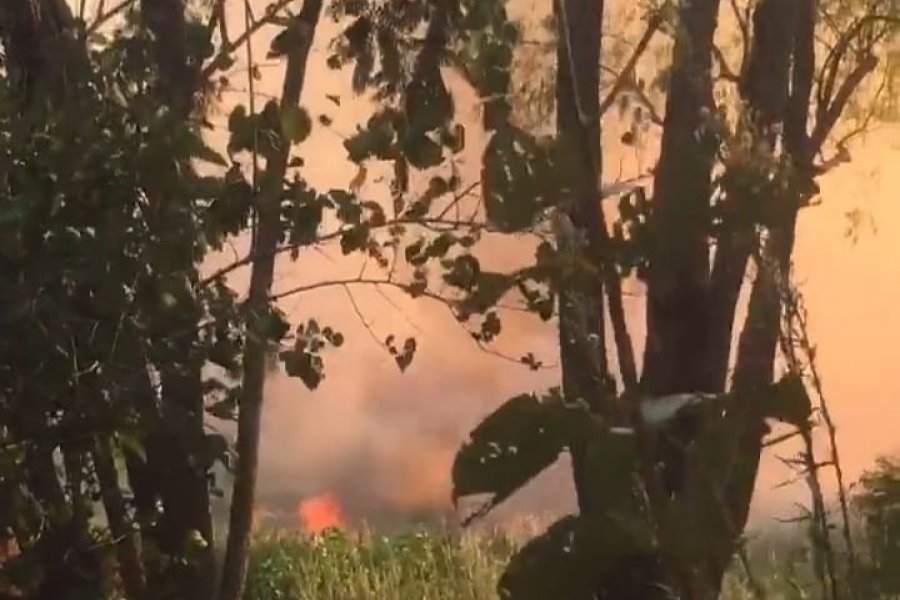 Santa Ana: Cercados por el fuego llamaron a bomberos pero no había más personal