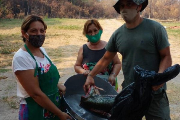 Dan 25 mil viandas por día y suman pescados al menú de comedores