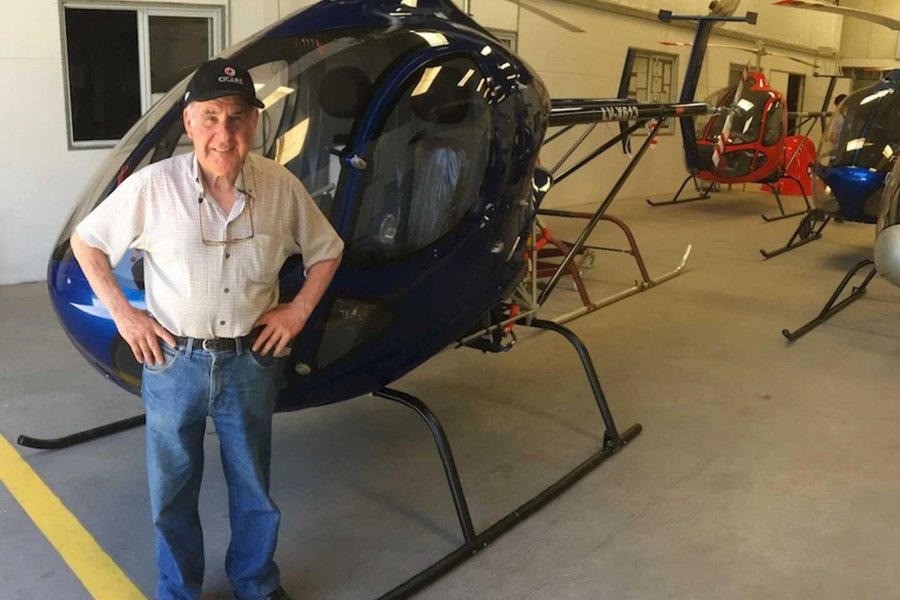 Murió el reconocido empresario de helicópteros Augusto Cicaré