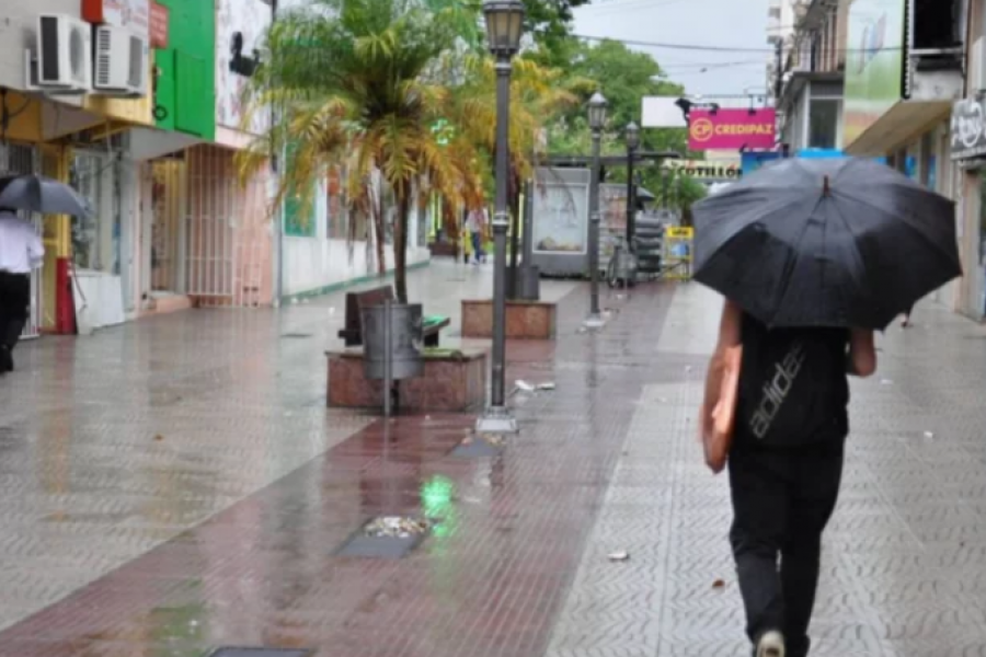 Lluvias y tormentas para el inicio de la semana en Corrientes