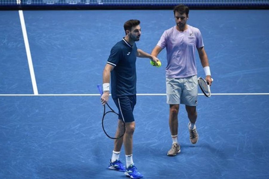 Zeballos fue eliminado en las semifinales de dobles en Australia