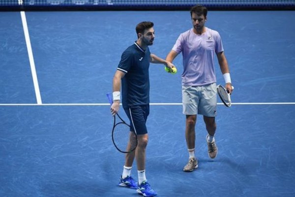 Zeballos fue eliminado en las semifinales de dobles en Australia