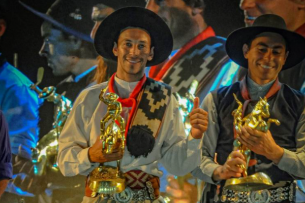 El jinete solidario, Joaquín Griolio, se consagró campeón en Entre Ríos