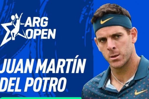 Vuelve Juan Martín del Potro: jugará el Argentina Open