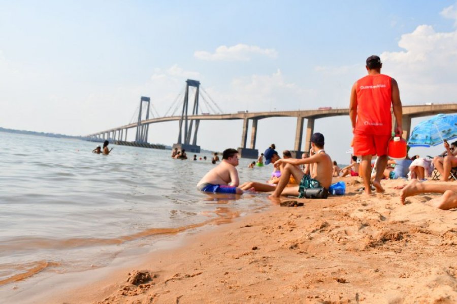 Evalúan el estado del río para habilitar las playas el próximo fin de semana