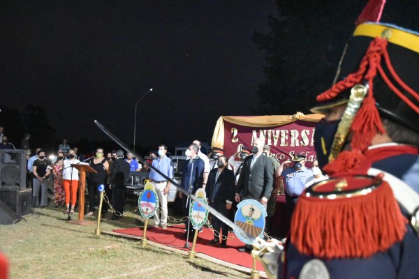 El Gobierno provincial acompañó el homenaje al Sargento Cabral en Pago de los Deseos