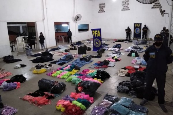 Corrientes: Hallaron ropas y elementos valuados en $5.000.000