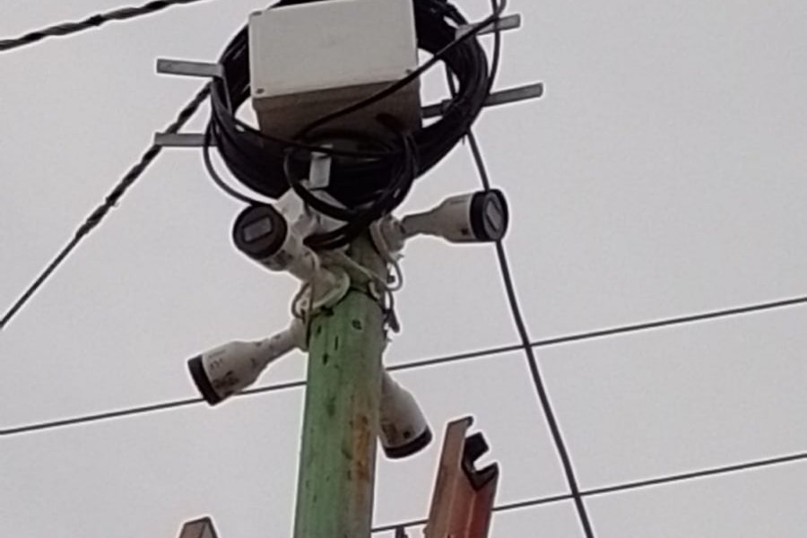 Instalaron 23 cámaras de video vigilancia en el Parque Forestoindustrial Santa Rosa