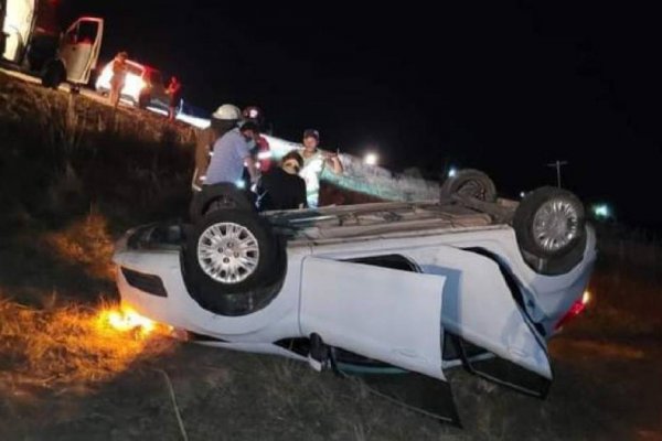 Iban a la fiesta del chamamé y volcaron