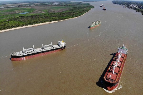 Situación hidrológica de los ríos Paraná y Uruguay