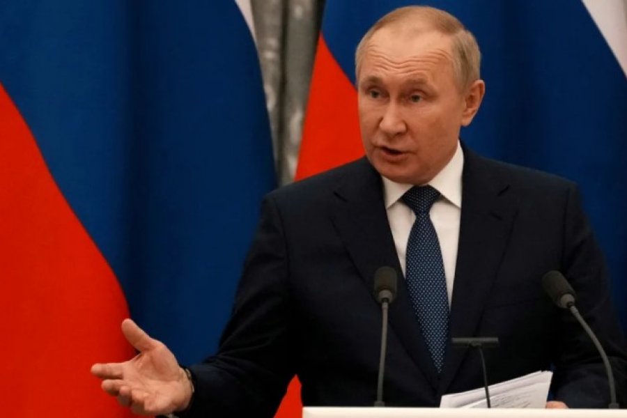 Putin amenazó con una guerra nuclear en caso de que Ucrania se una como miembro de la OTAN
