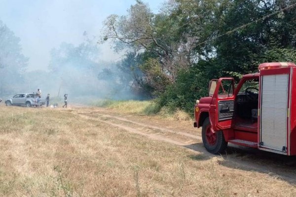 Un bombero en grave estado tras luchar contra los incendios
