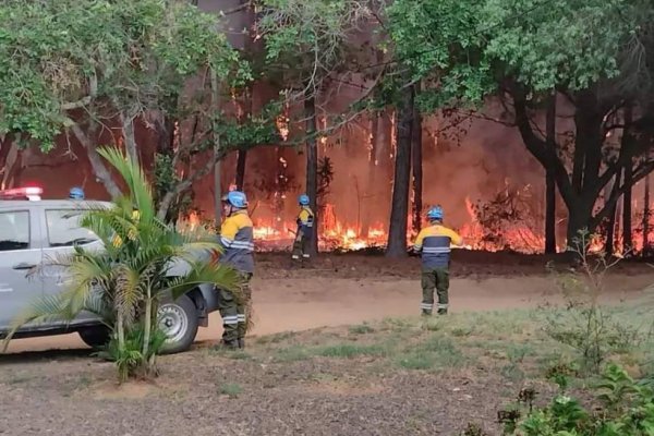 Crítica situación en Ituzaingó: desalojaron zonas por el avance del fuego