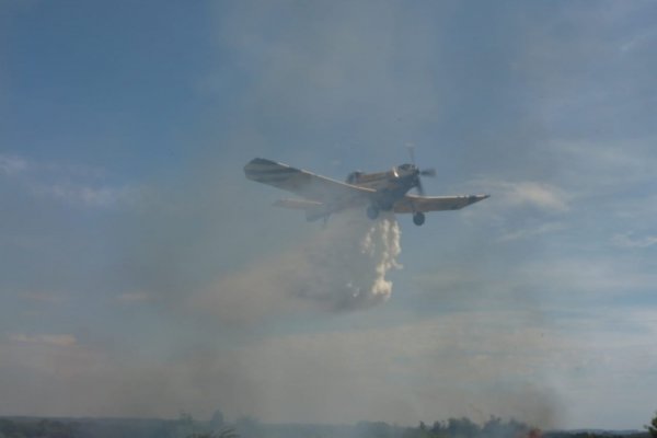 Por primera vez el Gobernador sobrevolará zonas incendiadas