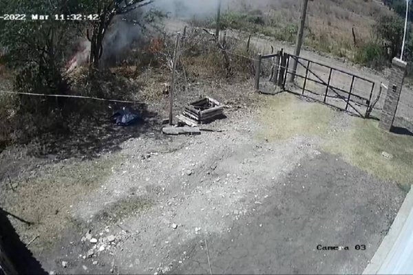 Detienen a un hombre por iniciar un incendio