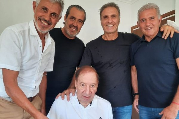 Carlos Bilardo se reencontró con campeones del 86